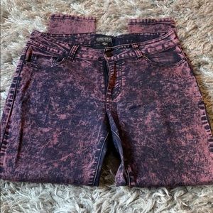 Size 12 dyed skinny jeans